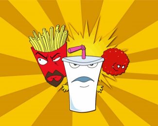 Aqua Teen Hunger Force diamond painting