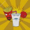 Aqua Teen Hunger Force diamond painting