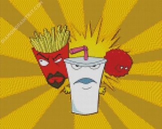 Aqua Teen Hunger Force diamond painting