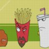 Aqua Teen Cartoon Character diamond painting