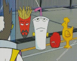 Aqua Teen diamond painting