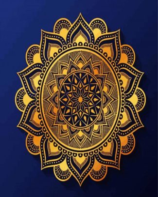 Arabesque Mandala diamond painting