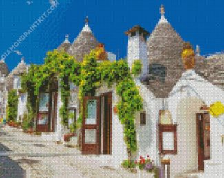 Arbelobello Town In Italy diamond painting