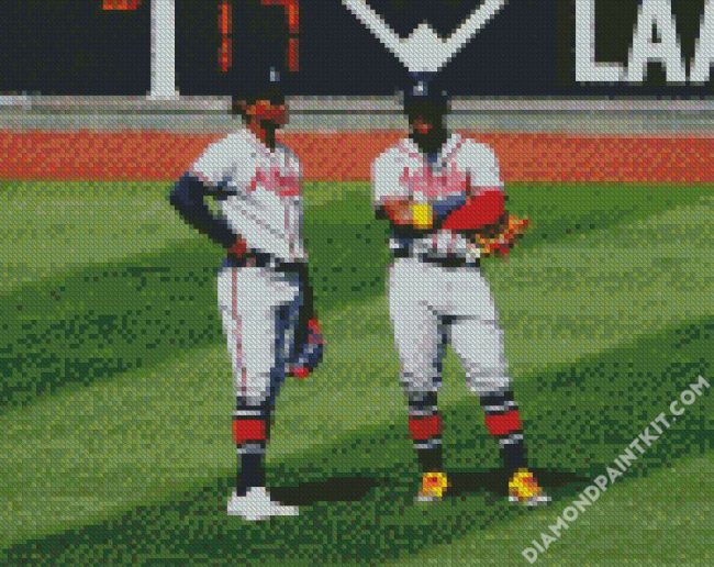 Atlanta Braves Players diamond painting