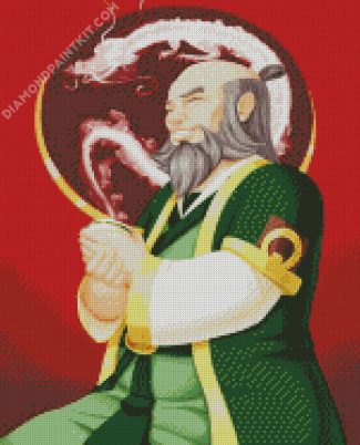 Avatar The Last Airbender Iroh diamond painting