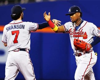 Baseball Players Atlanta Braves diamond painting