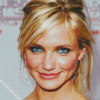 Actress Cameron Diaz diamond painting