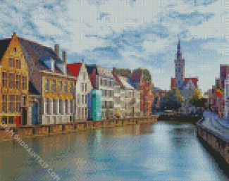 Belgium Bruges diamond painting