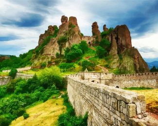 Belogradchik Fortress Bulgaria diamond painting