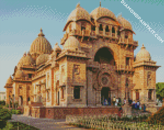 Belur Math Kolkata diamond painting