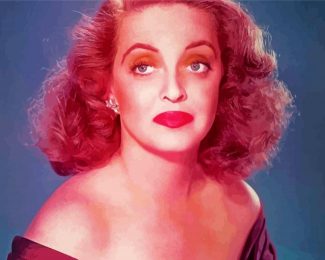 Bette Davis Actress diamond painting