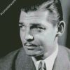 Black And White Clark Gable diamond painting