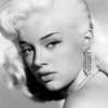 Black And White Diana Dors diamond painting