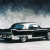 Black Classic Cadilac Car diamond painting