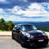 Black Mini Cooper diamond painting