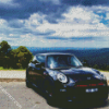 Black Mini Cooper diamond painting