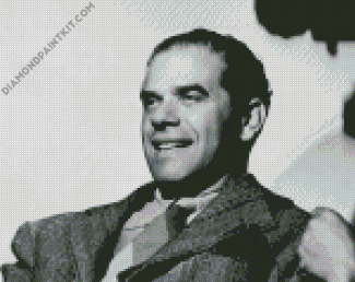 Black And White Frank Capra diamond painting