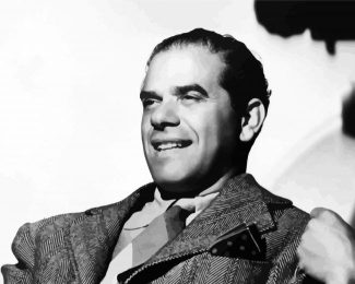 Black And White Frank Capra diamond painting