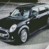 Black F54 Mini Cooper diamond painting