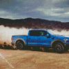 Blue Ford F150 diamond painting