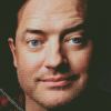 Blue Eyes Brendan Fraser diamond painting