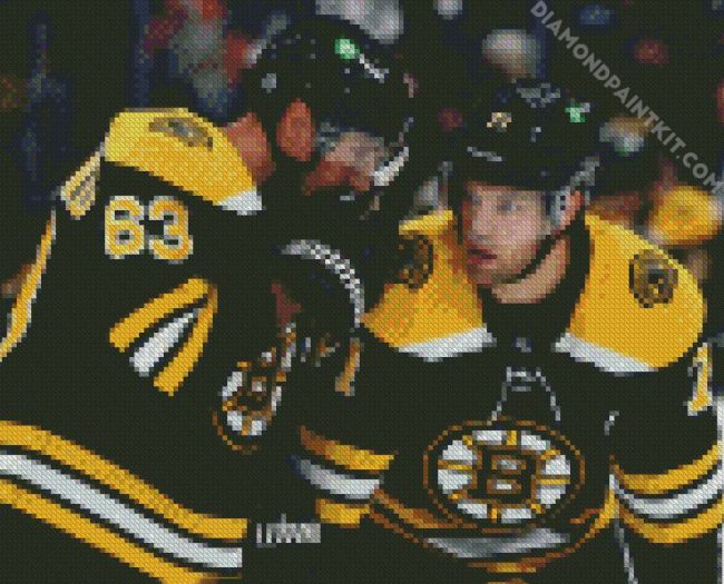 Boston Bruins Hockey Team diamond painting