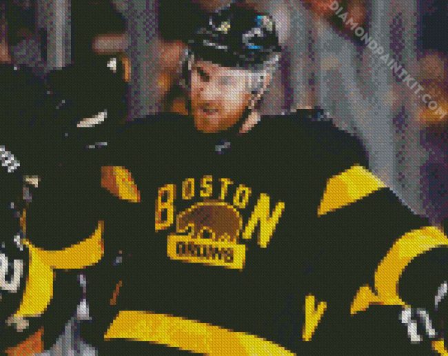 Boston Bruins Hockey Team Player diamond painting