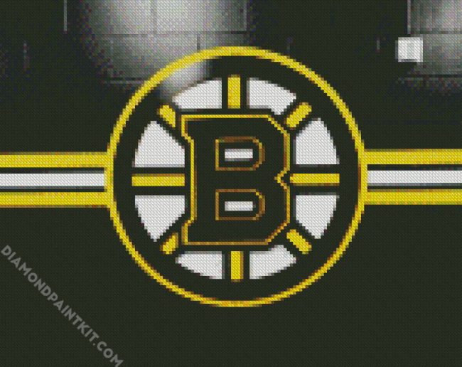 Boston Bruins Logo diamond painting