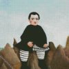 Boy On The Rocks Henri Rousseau diamond painting