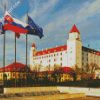 Bratislava Castle Slovakia diamond painting