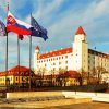 Bratislava Castle Slovakia diamond painting