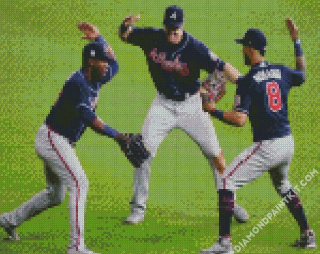 Braves Players diamond painting