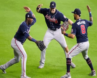 Braves Players diamond painting