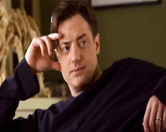 Brendan Fraser Movie Character diamond painting