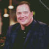 Brendan Fraser Smiling diamond painting