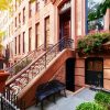 Brownstone Buildings diamond painting