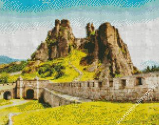 Bulgaria Belogradchik Foretress diamond painting