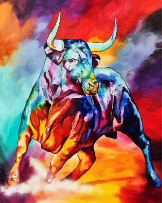 Bull Art diamond painting