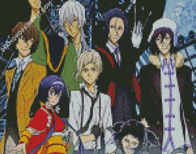 Bungo Stray Dogs Anime diamond painting