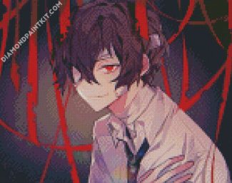 Bungo Stray Dogs Dazai diamond painting