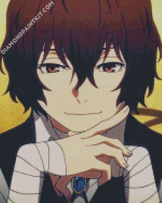 Bungo Stray Dogs Osamu Dazai diamond painting