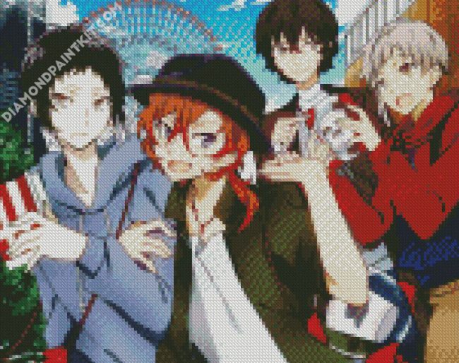 Bungou Stray Dogs Anime Manga diamond painting