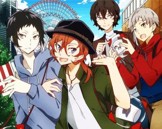 Bungou Stray Dogs Anime Manga diamond painting