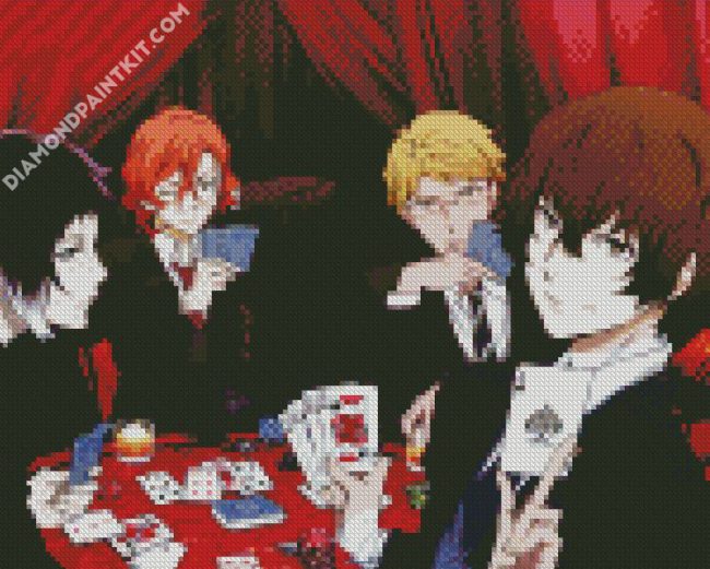 Bungou Stray Dogs Anime Characters diamond painting