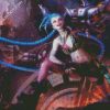 Jinx League Of Legends diamond painting