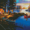 Campfire Memories diamond painting