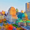 Canada Montreal City diamond painting