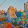 Canada Montreal City diamond painting