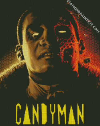 Candyman Horror Movie diamond painting