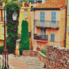 Cannes Old Town diamond painting